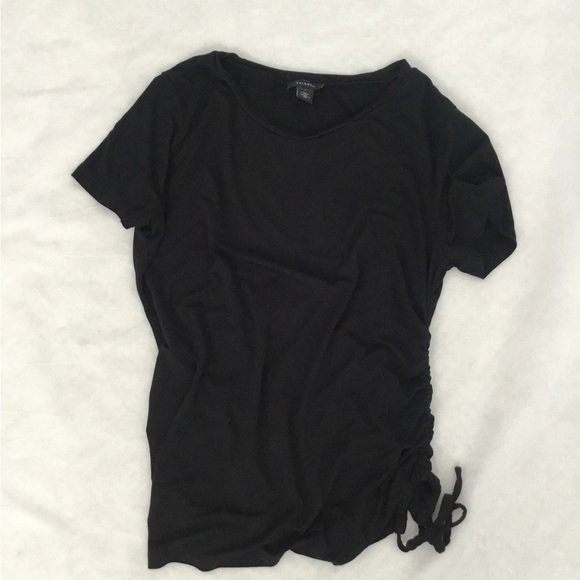 Halogen Shirred T-shirt, Size S - Picture 6 of 6